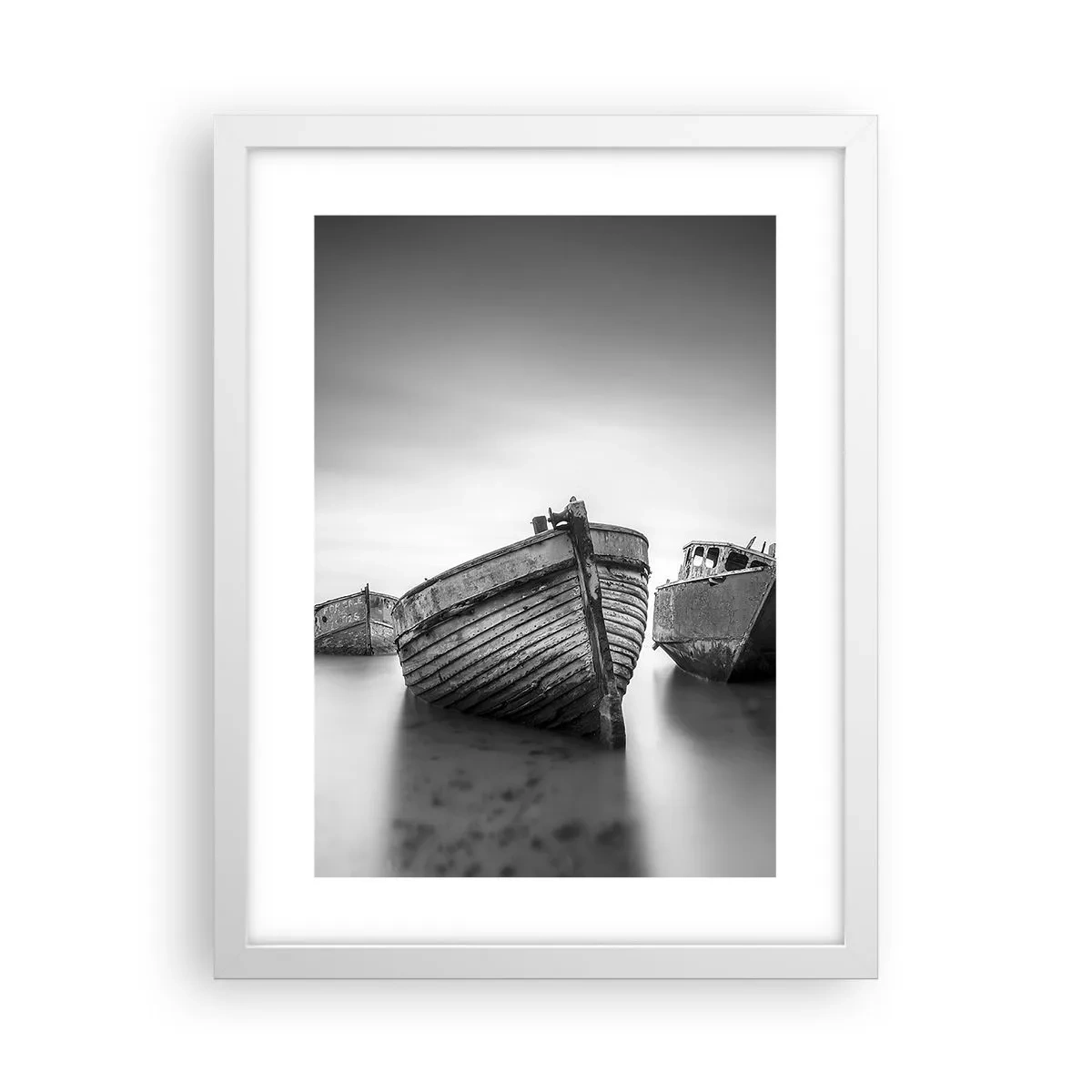 Poster în ramă albă - Acum sunt doar amintiri... - 30x40 cm