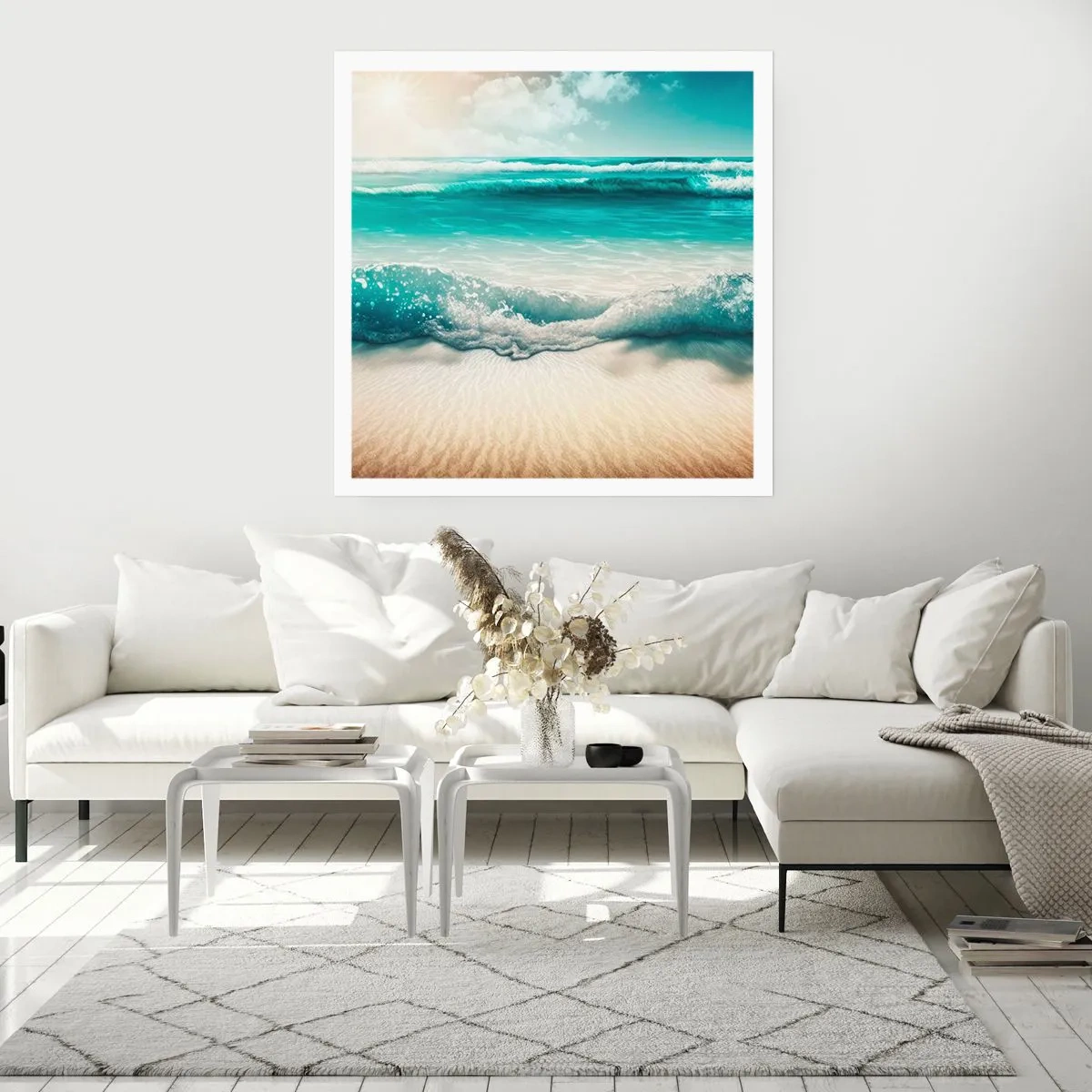 Poster - Calmul oceanului - 30x30 cm