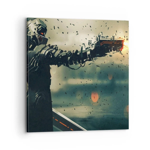 Tablou pe pânză - Armă letală - propriul tău Terminator - 70x70 cm