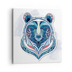 Tablou pe pânză - Trăiască Groenlanda! - 70x70 cm