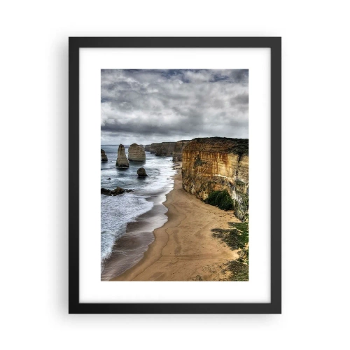 Poster în ramă neagră - Frumusețe brută - 30x40 cm