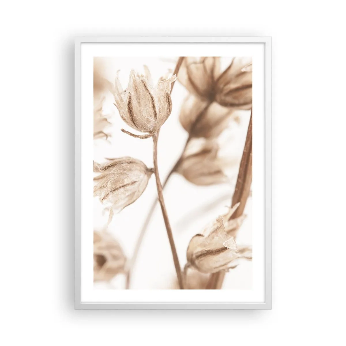 Poster în ramă albă - Sună ca sfârșitul verii - 50x70 cm