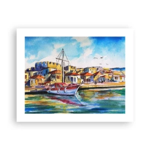 Poster - Curcubeu după-amiază - 50x40 cm