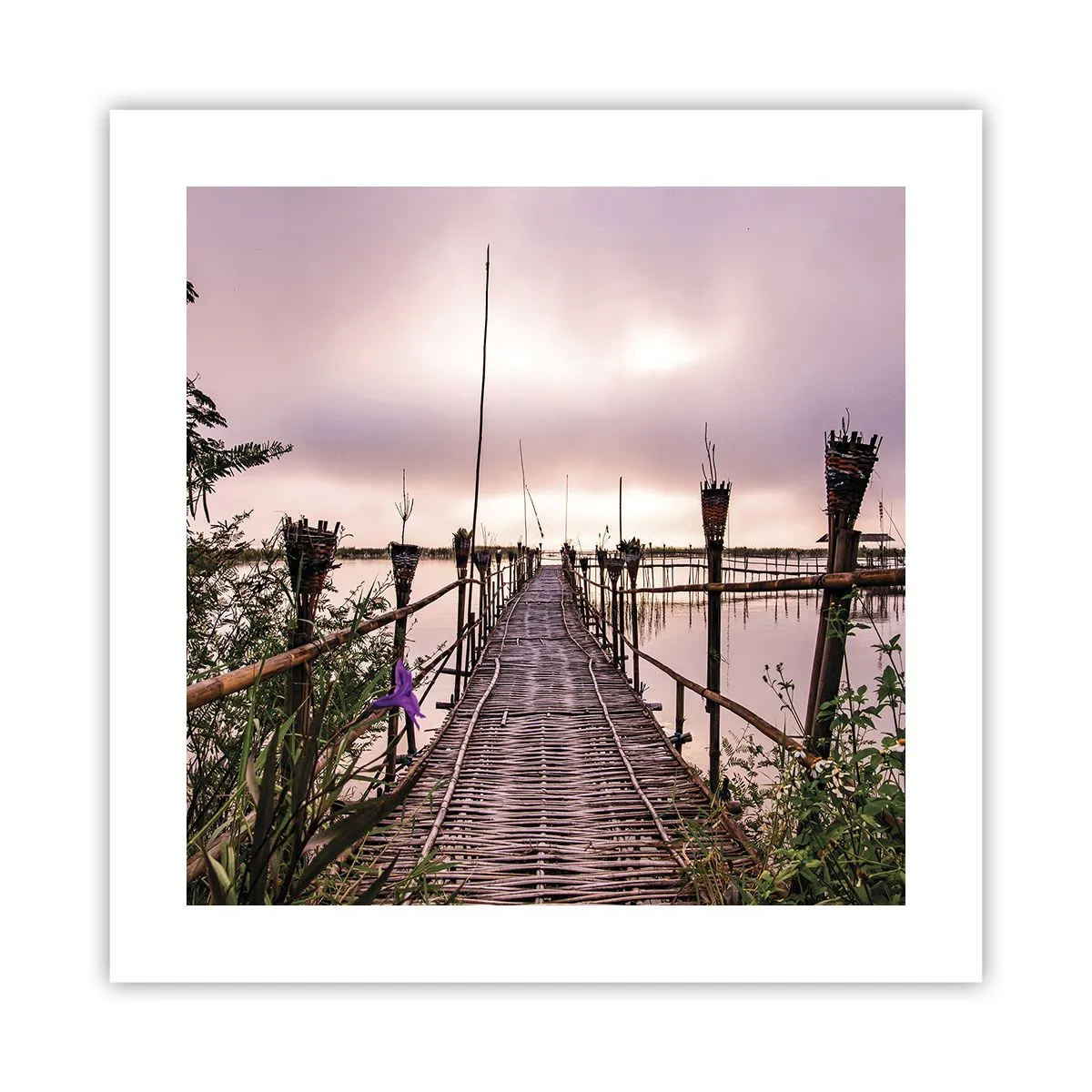 Poster - Pacea și liniștea Asiei - 40x40 cm