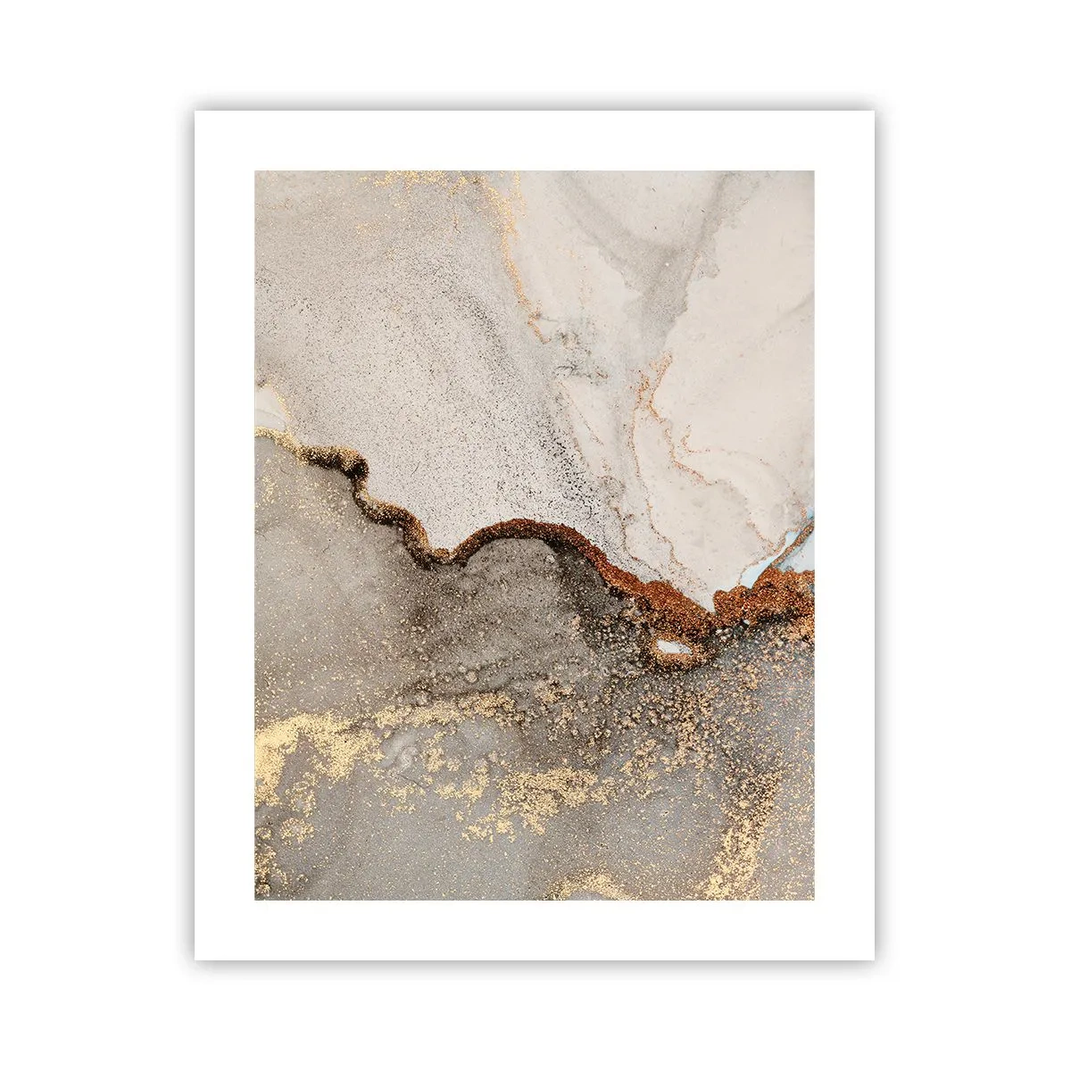 Poster - La granița culorilor - 40x50 cm