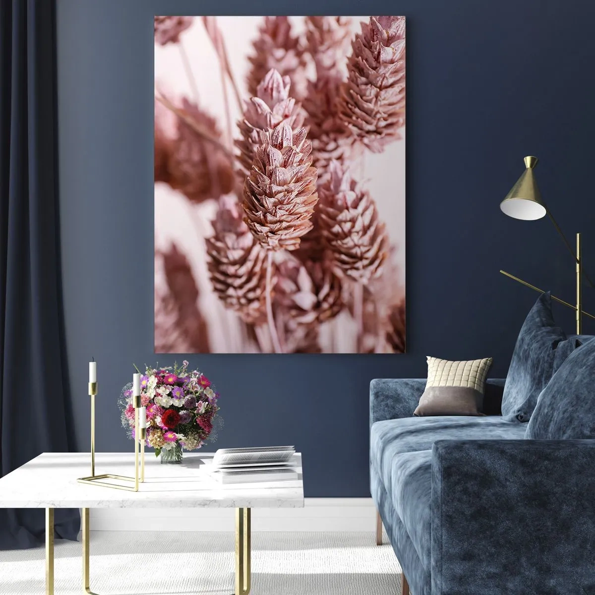 Tablou pe sticlă - Aparent discrete - 50x70 cm