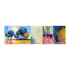 Mostră tapet Premium Sand - Sfera - forma unui ideal - Abstracția, Peisaj, Grafică - 100x30 cm