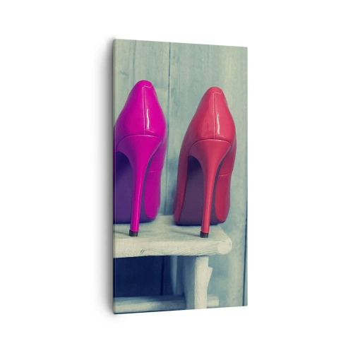 Tablou pe pânză - Mergând pe un curcubeu - 55x100 cm