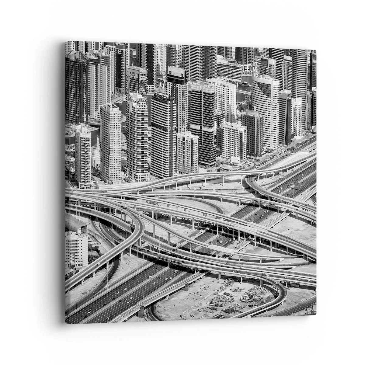 Tablou pe pânză - Dubai - orașul imposibil - 40x40 cm