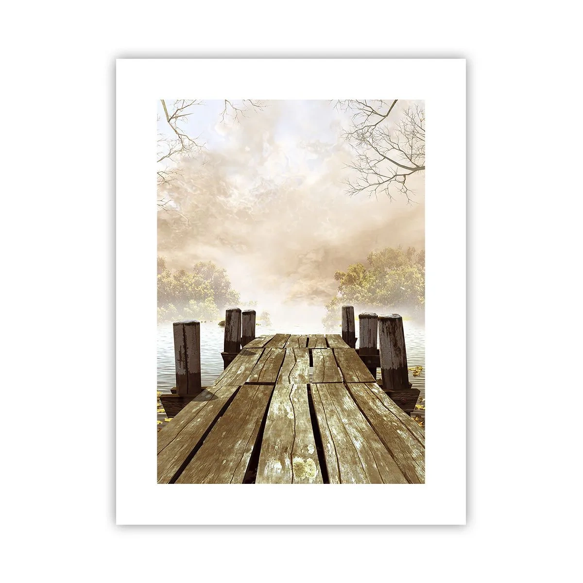 Poster - Tristețea blândă a toamnei - 30x40 cm