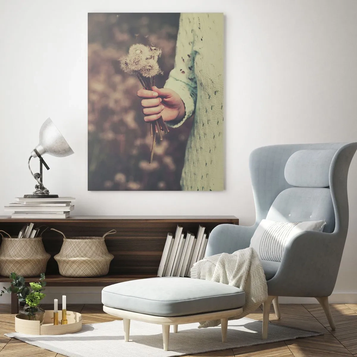 Tablou pe sticlă - Păstrați-le, vă rog - 70x100 cm