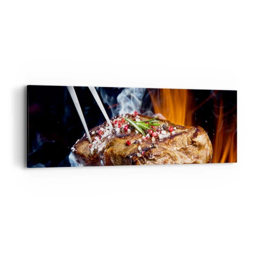 Tablou pe pânză - Suculente și parfumate - 90x30 cm