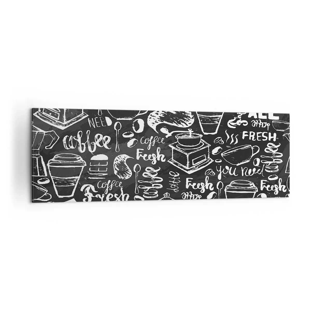 Tablou pe pânză - All you need is… - 160x50 cm