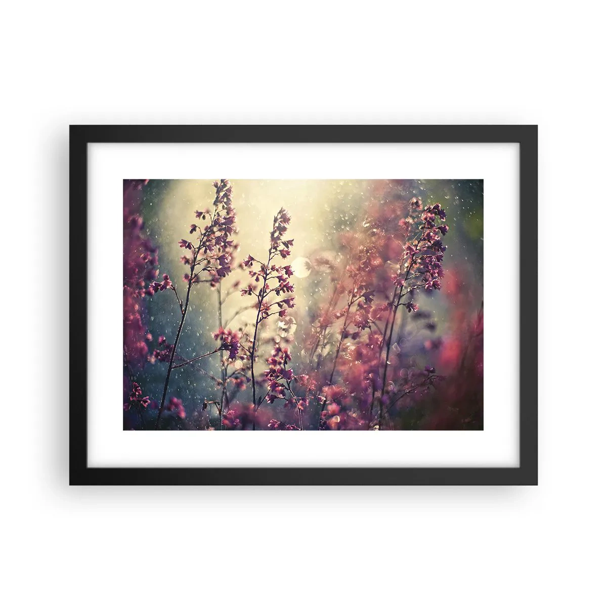 Poster în ramă neagră - Grădina secretă - 40x30 cm