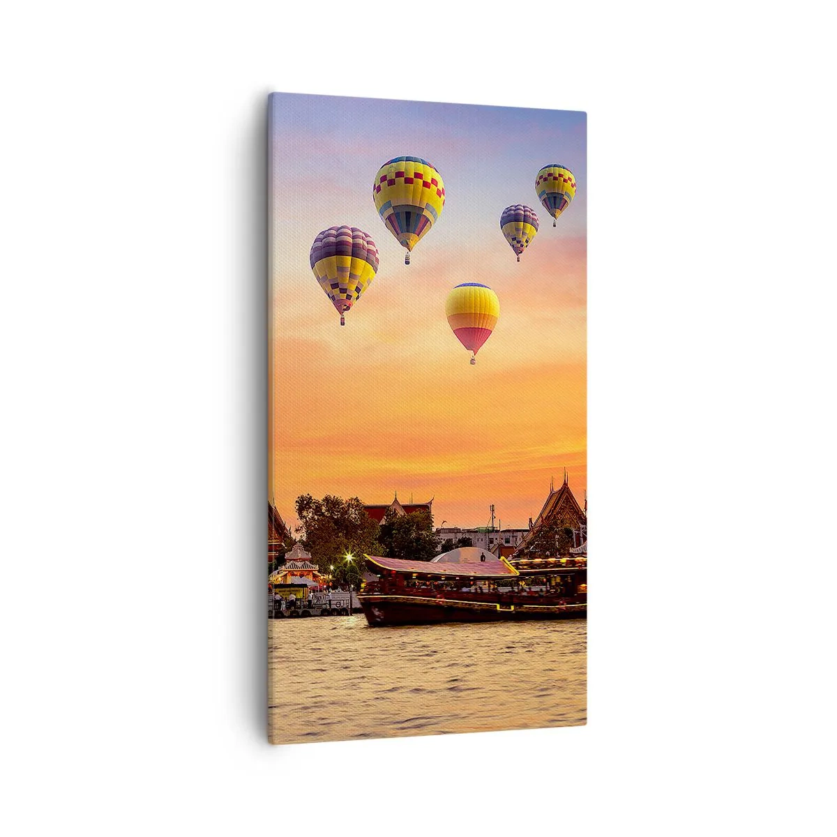 Tablou pe pânză - Aici se nasc basmele - 55x100 cm