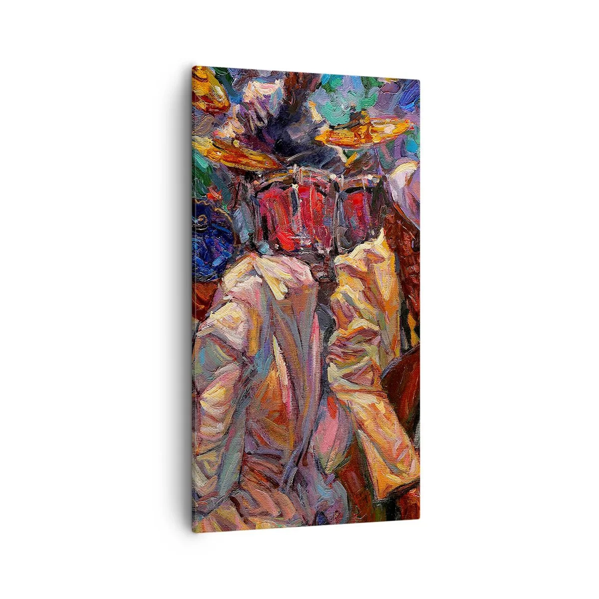 Tablou pe pânză - Într-un ritm - 55x100 cm