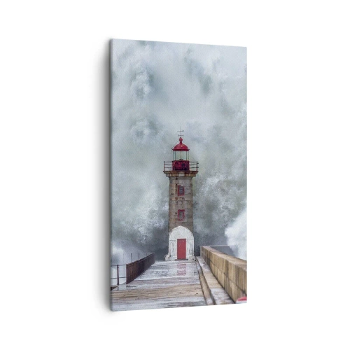 Tablou pe pânză - Zgomotul apelor, sunetul vântului - 45x80 cm