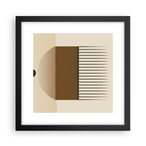 Poster în ramă neagră - Stări diferite - 30x30 cm