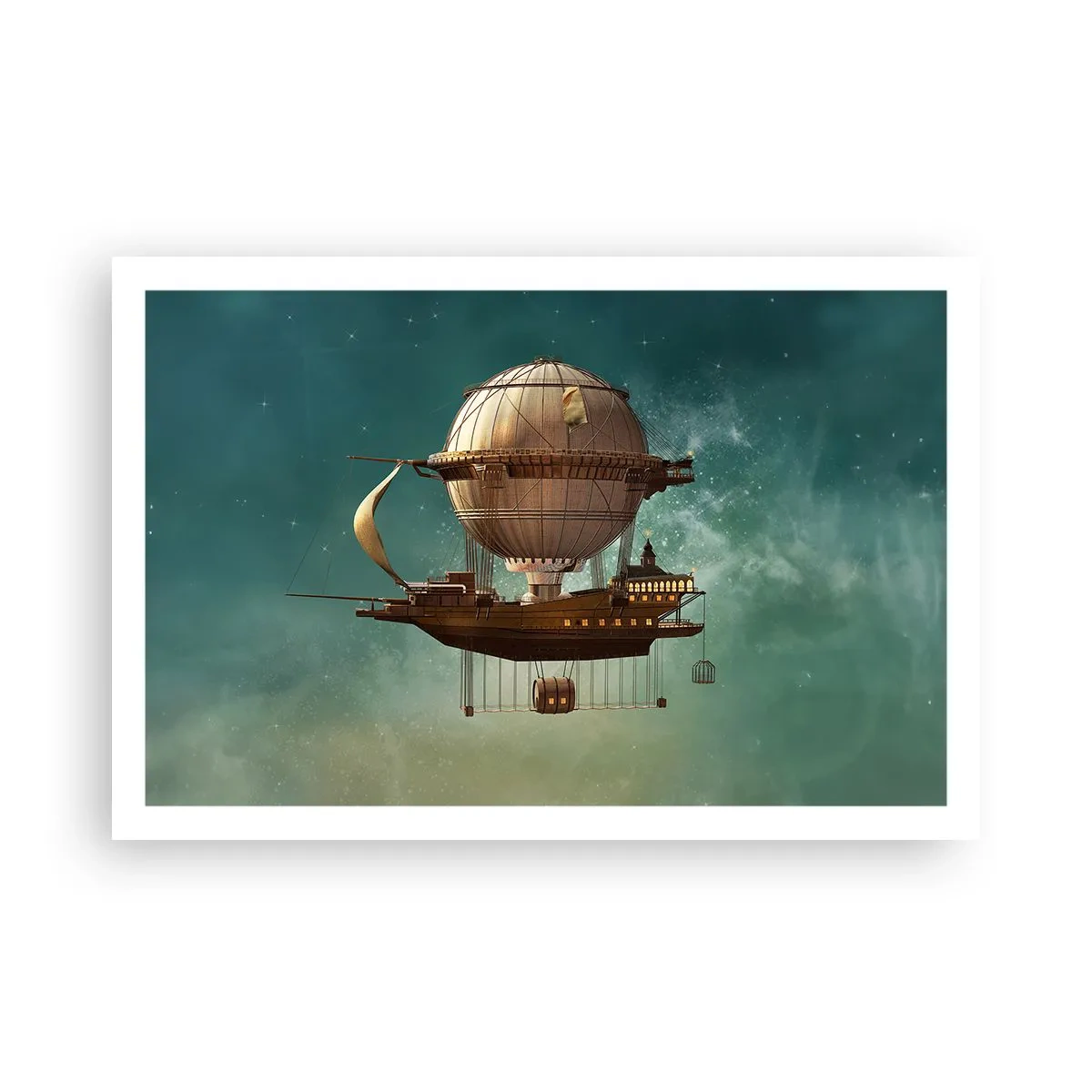 Poster - Jules Verne vă transmite salutări - 91x61 cm