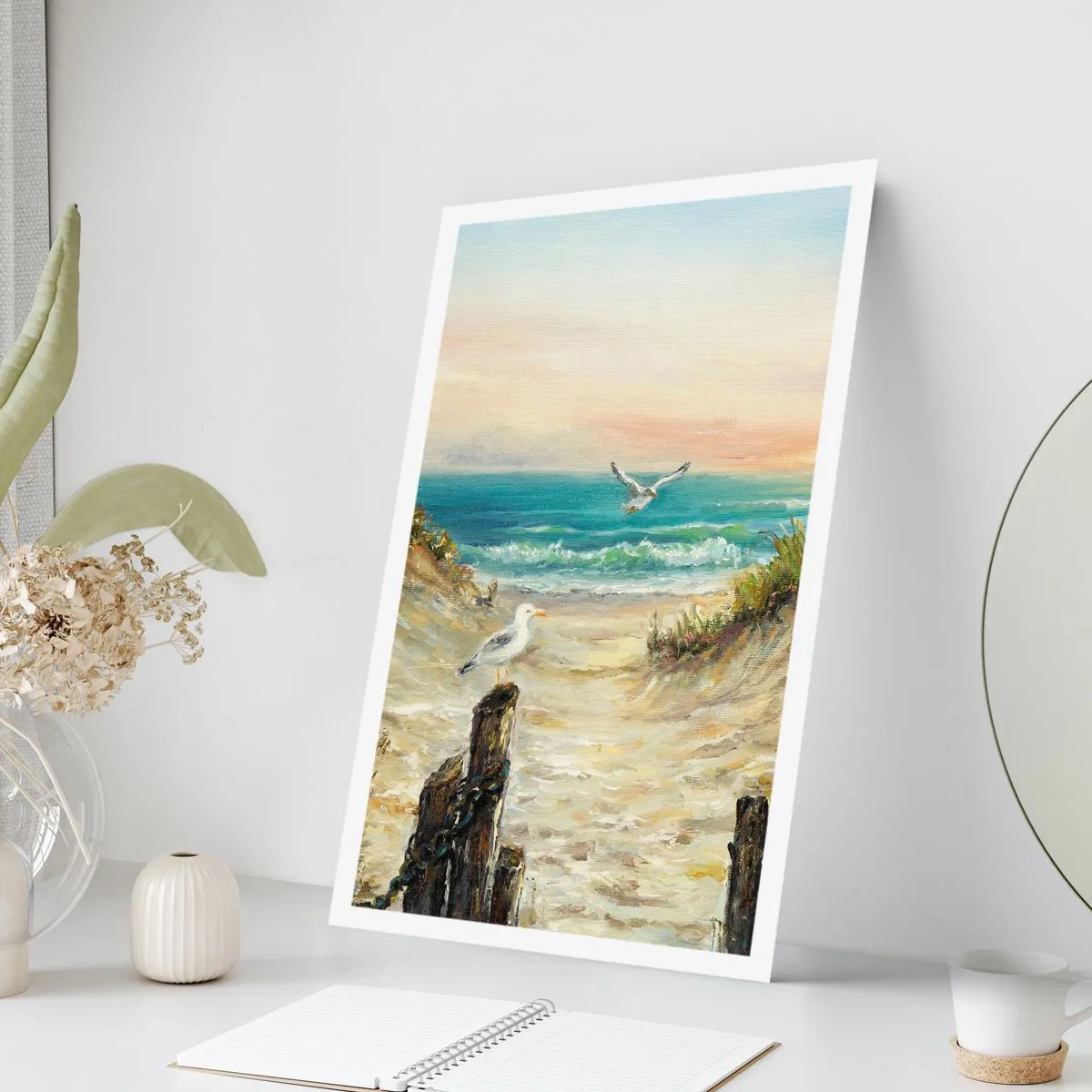 Poster - Retragere fără vânt - 70x100 cm