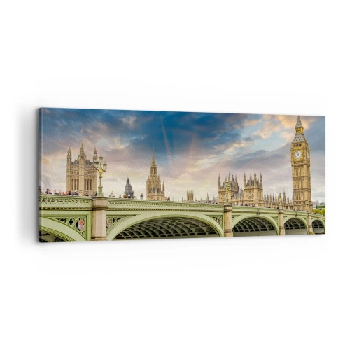 Tablou pe pânză - Timpul s-a oprit în Imperiu - 100x40 cm