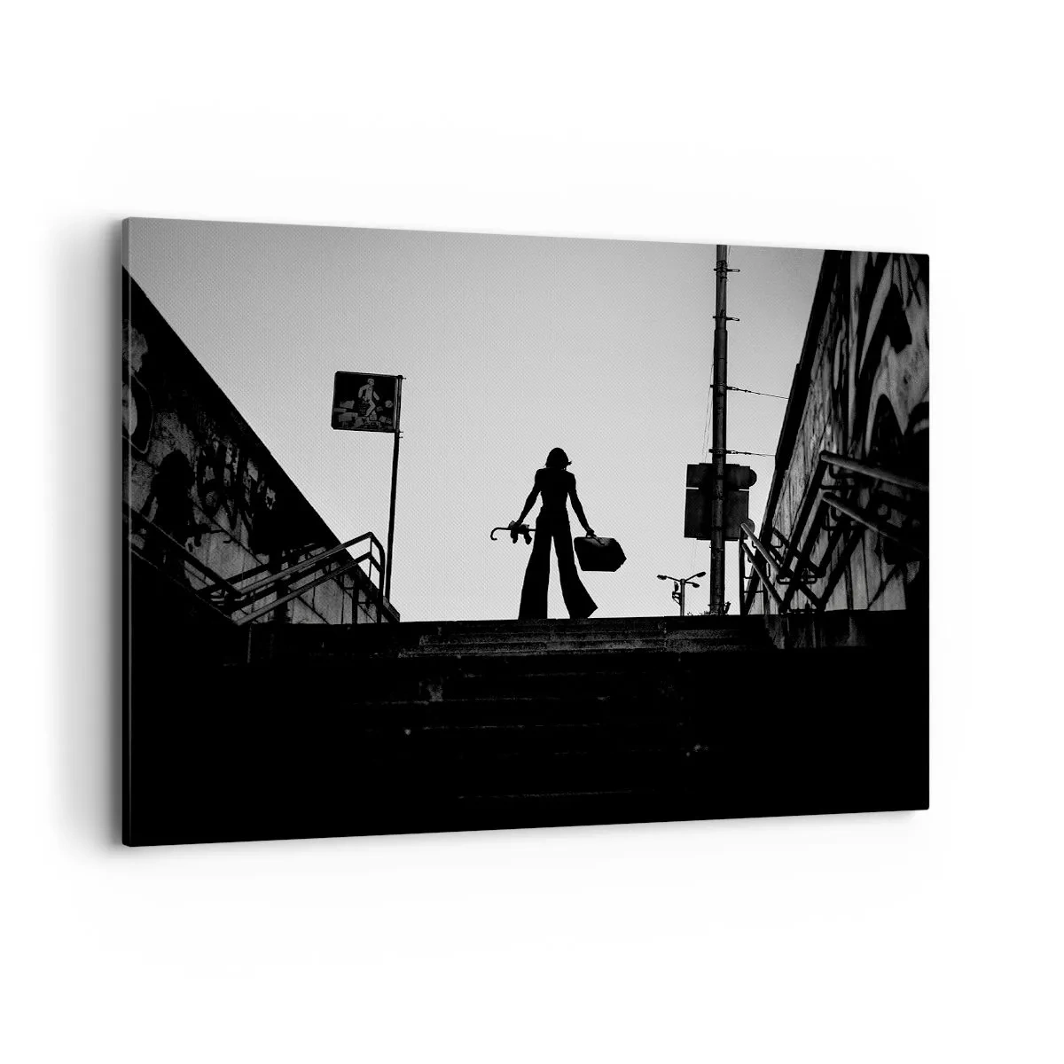 Tablou pe pânză - Rătăcire urbană - 100x70 cm