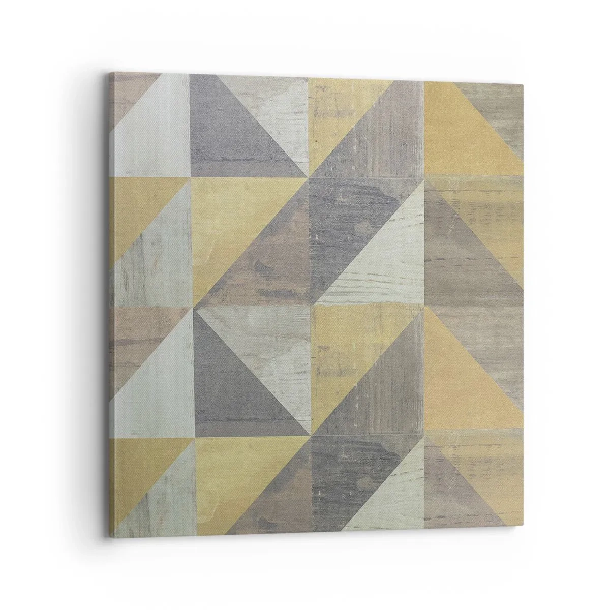 Tablou pe pânză - La unghiul triunghiului - 70x70 cm