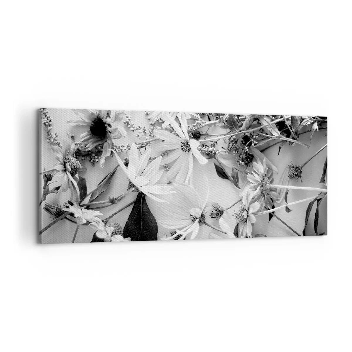 Tablou pe pânză - Un altfel de buchet - 100x40 cm