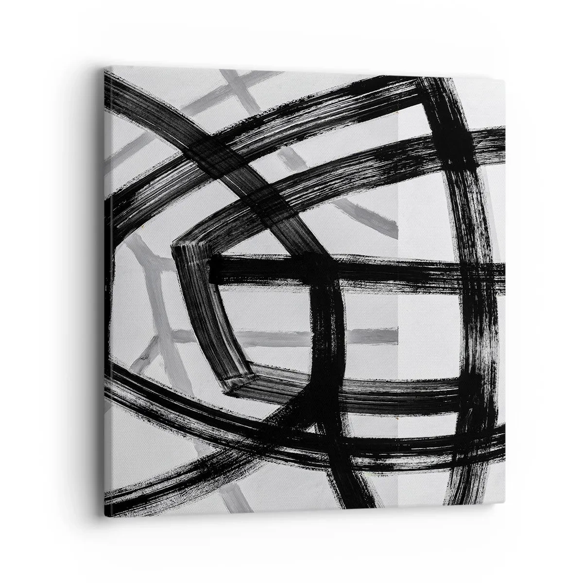 Tablou pe pânză - Construind adâncimea - 40x40 cm