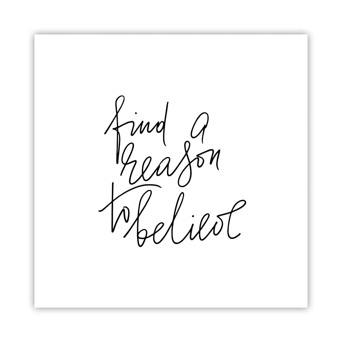 Poster - Este posibil - 30x30 cm