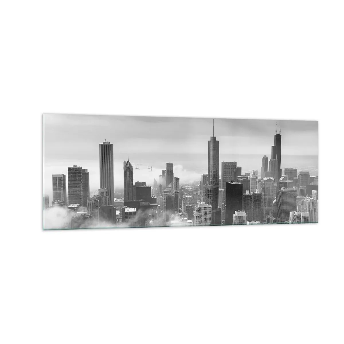 Tablou pe sticlă - Peisaj american - 140x50 cm