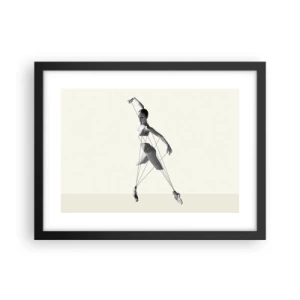 Poster în ramă neagră - Într-un teatru de lumină - 40x30 cm