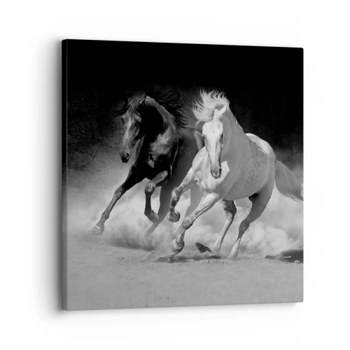 Tablou pe pânză - Galopul libertății - 30x30 cm