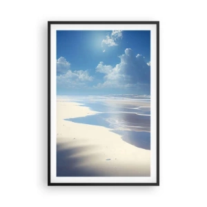 Poster în ramă neagră - Vacanță în paradis - 61x91 cm