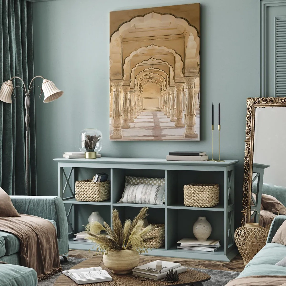 Tablou pe pânză - În palatul Maharajahului - 80x120 cm