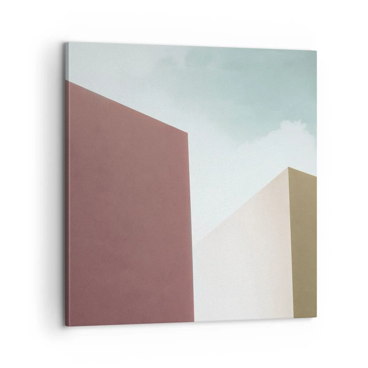 Tablou pe pânză - Geometria unei veri însorite - 60x60 cm