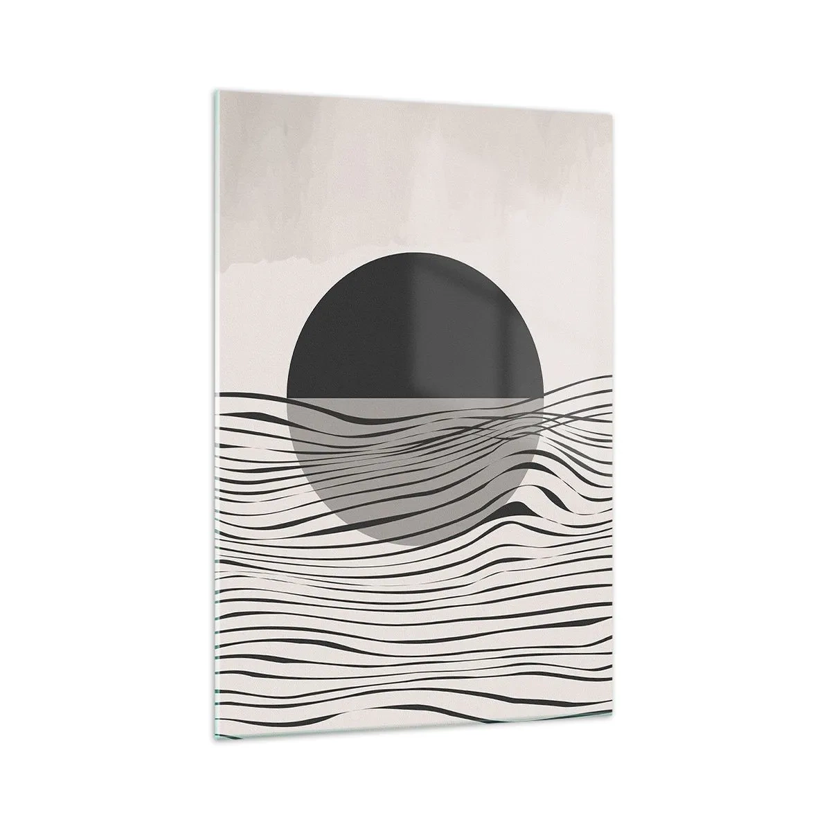 Tablou pe sticlă - Semicompunere - 70x100 cm