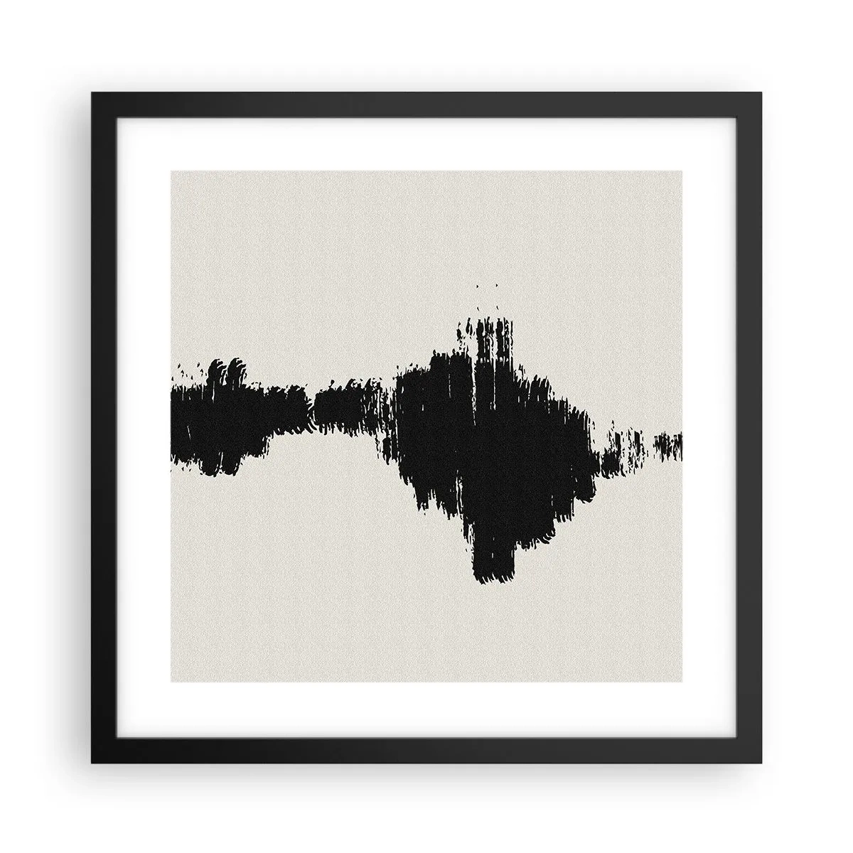 Poster în ramă neagră - Vibrațiile imaginației - 40x40 cm