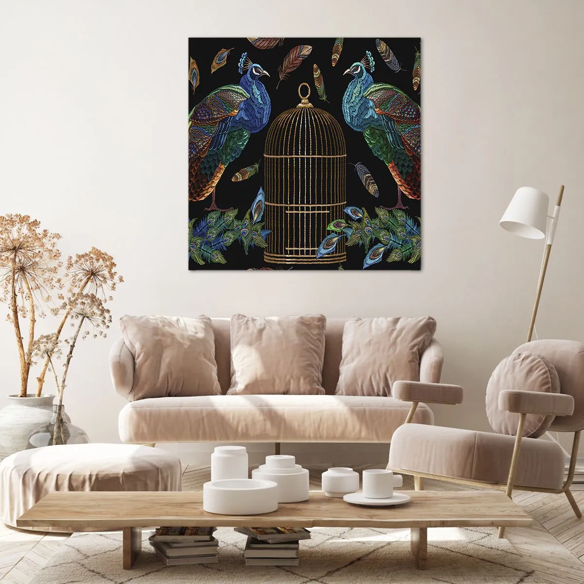 Tablou pe pânză - În veșmânt regal - 50x50 cm