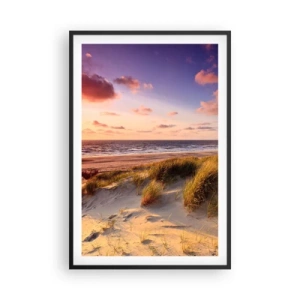 Poster în ramă neagră - Deja aerul de vară miroase - 61x91 cm