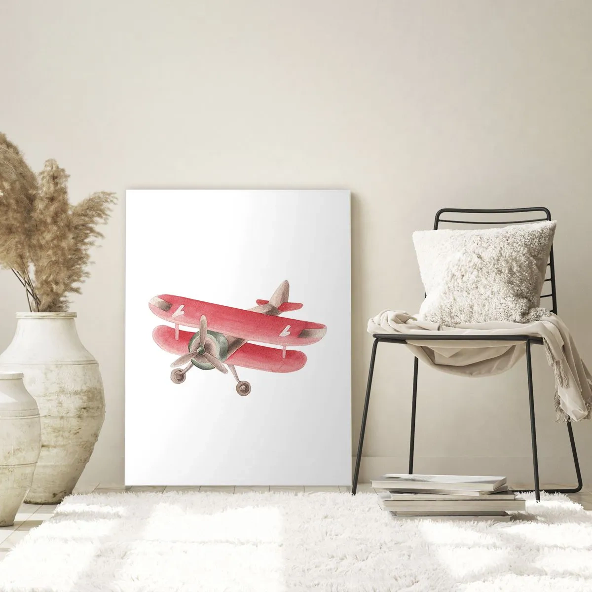 Tablou pe sticlă - Gata pentru zboruri la mare înălțime - 80x120 cm