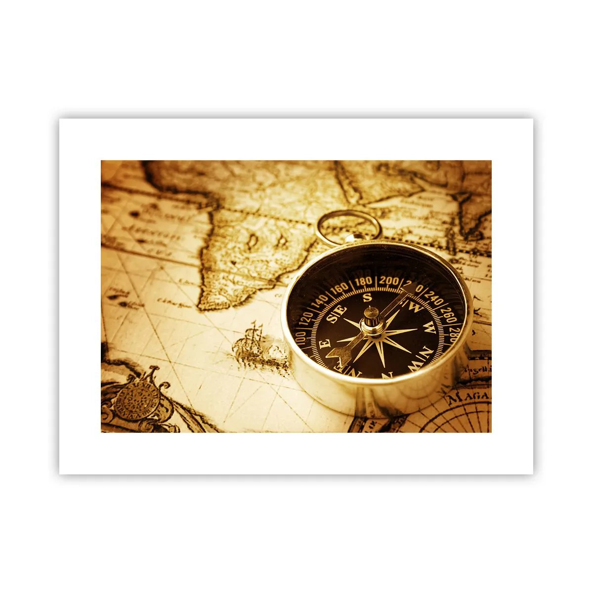 Poster - Est sau vest? - 40x30 cm