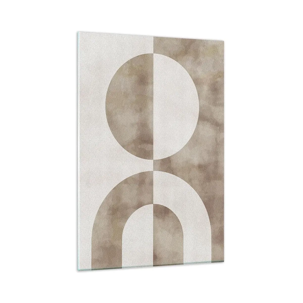 Tablou pe sticlă - Similitudini și diferențe - 80x120 cm