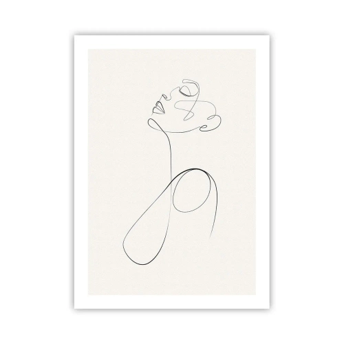 Poster - Încâlcită în vise - 50x70 cm