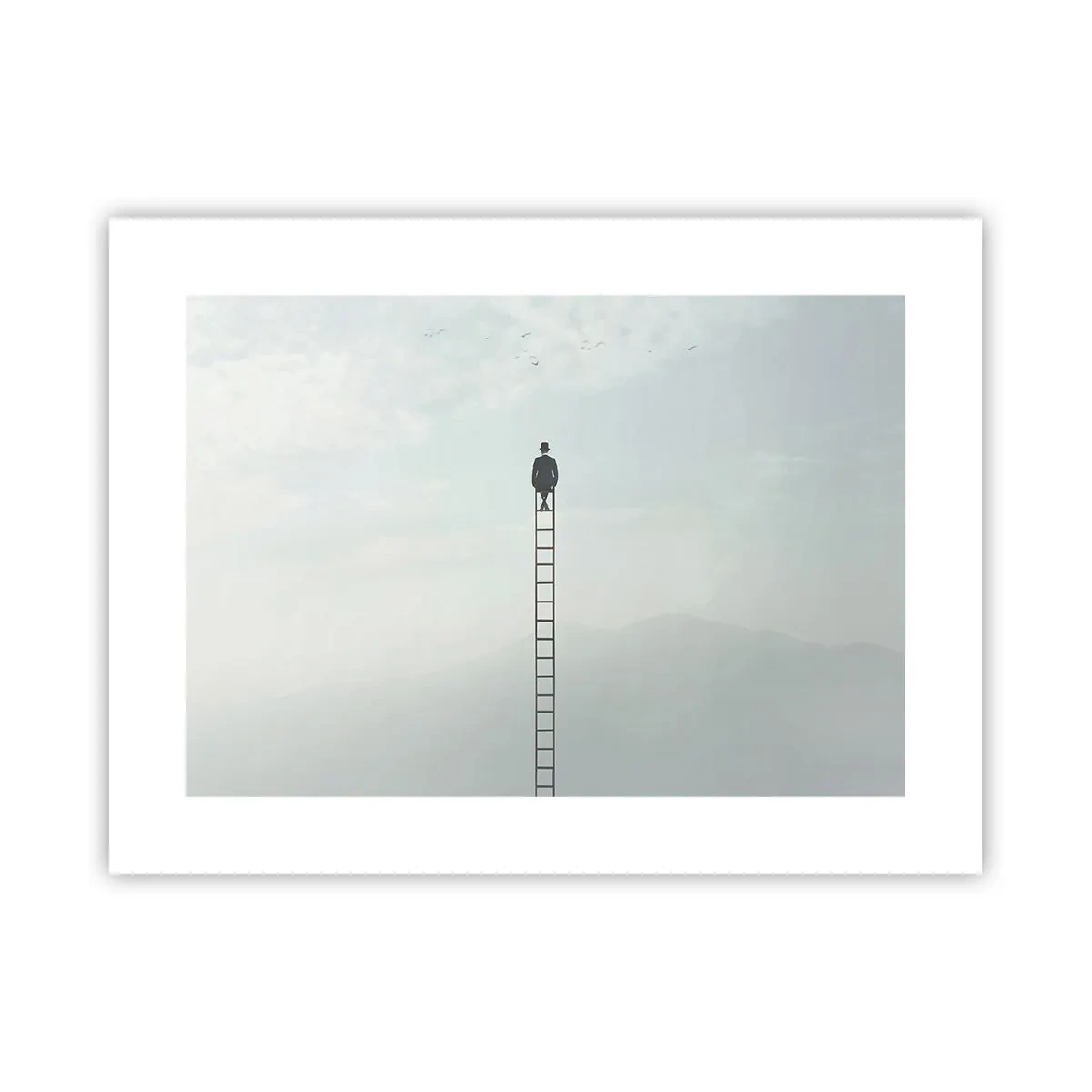 Poster - Fii deasupra - 40x30 cm