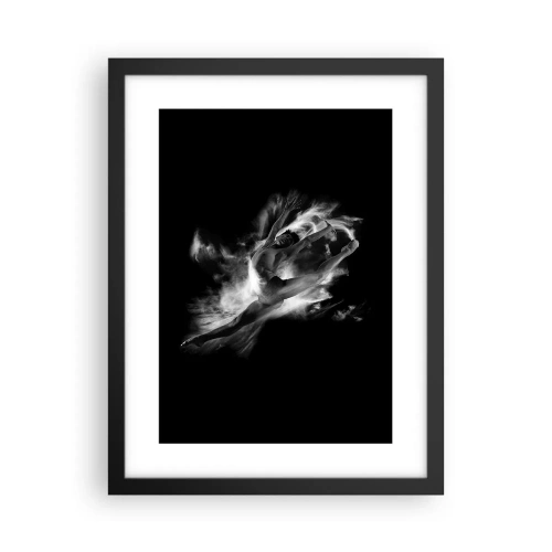 Poster în ramă neagră - Oprit în zbor - 30x40 cm