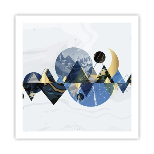 Poster - Peisaj geometric - 60x60 cm