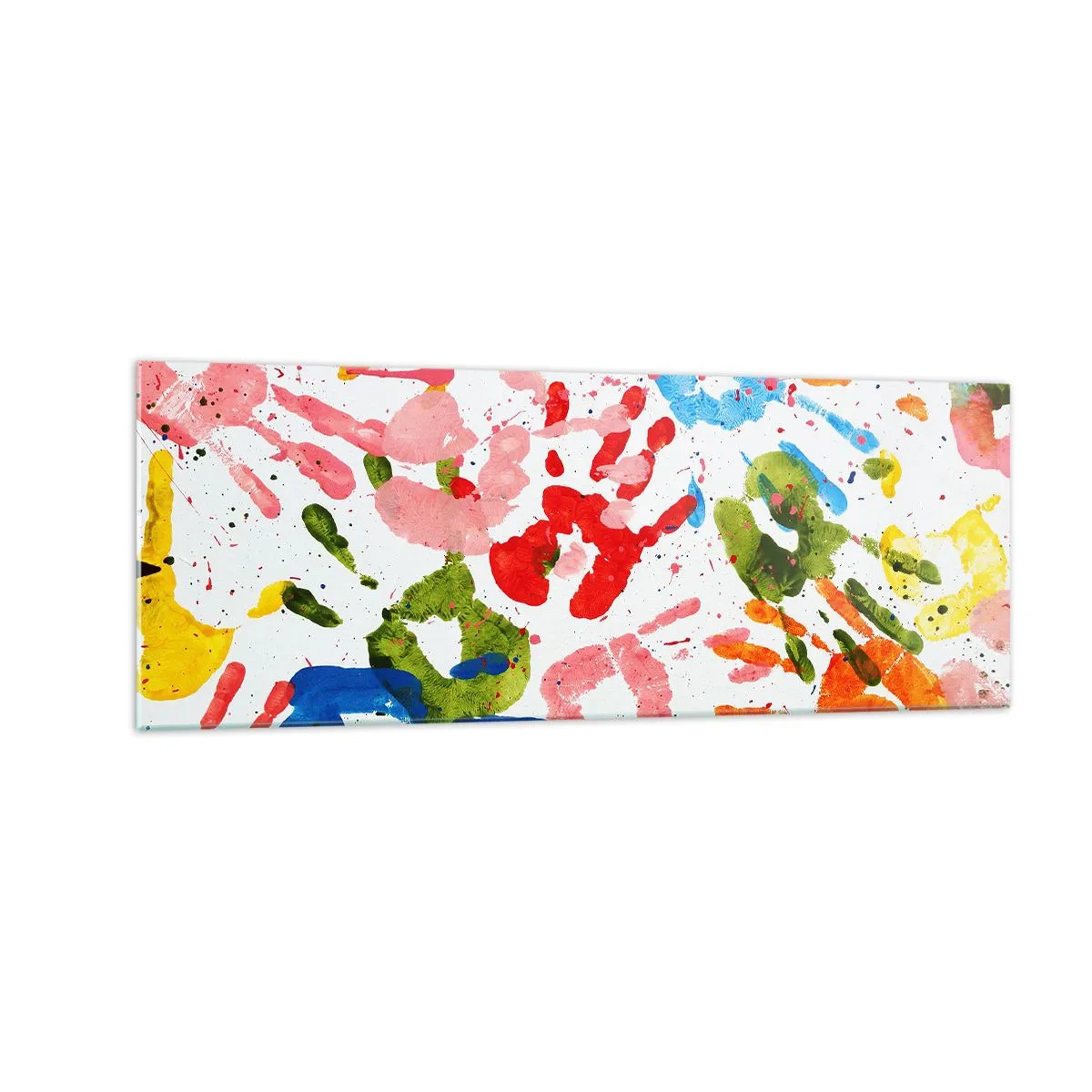 Tablou pe sticlă - Du-te după urmele - 140x50 cm