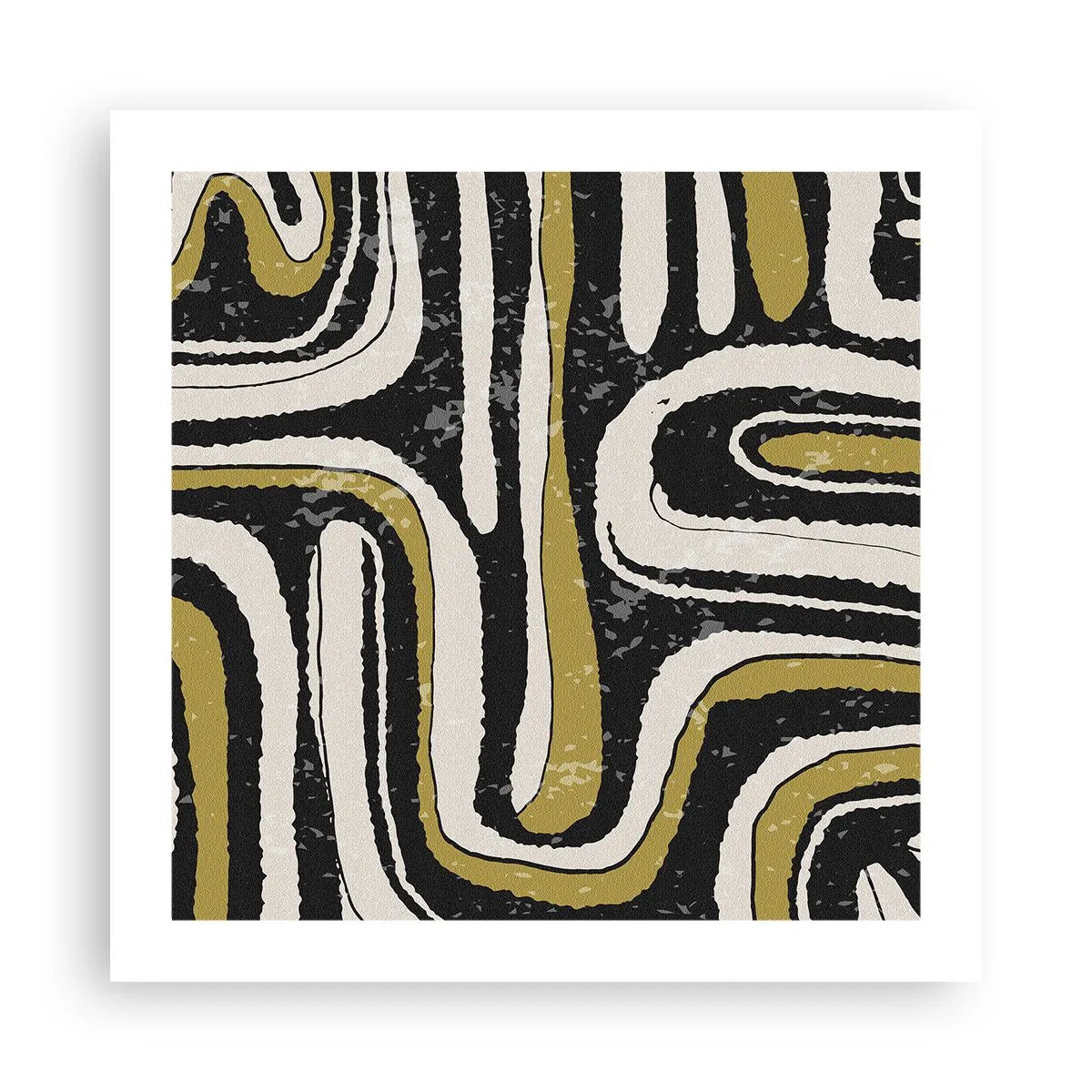 Poster - Compoziție: pasaje și alei - 50x50 cm