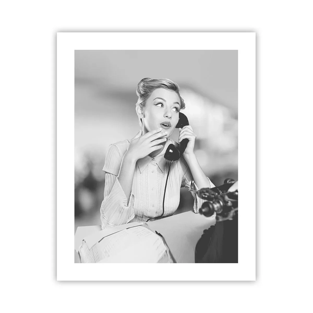 Poster - Bună ziua, suntem în anii '50. - 40x50 cm